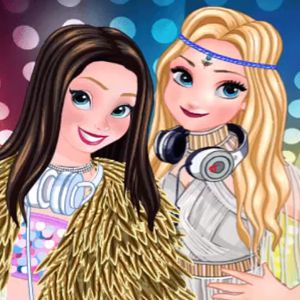 Anna and Elsa DJs