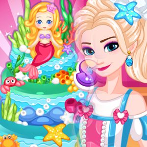 Elsa's Dream Sea Cake