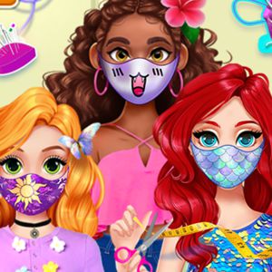 DIY Princesses Face Mask