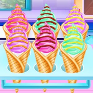 Make Ice Cream Cone Wafer Biscuits