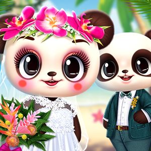 История Тропической Свадьбы Панды