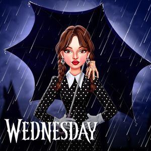Celebrity Wednesday Addams Style